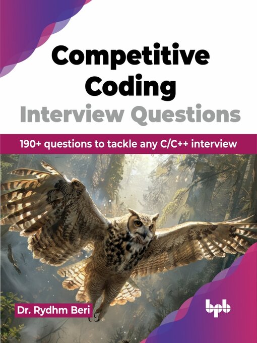 Title details for Competitive Coding Interview Questions by Rydhm Beri - Wait list
